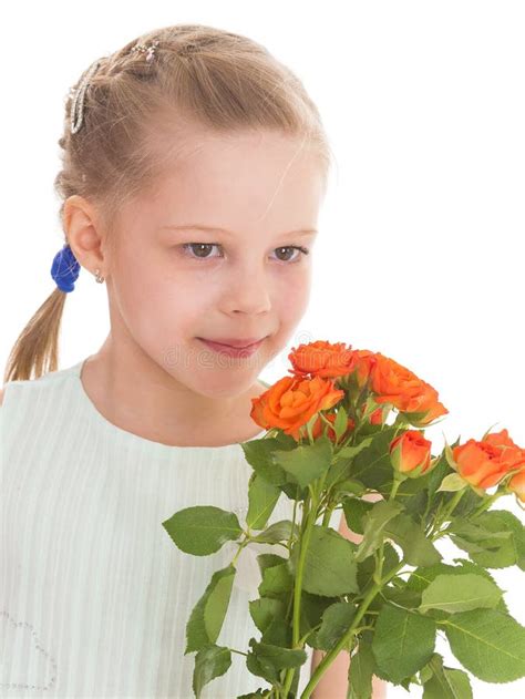 retrato de uma menina imagem de stock imagem de fotografia 39724459