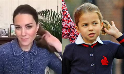 Princess Charlotte Has Picked Up This Sweet Habit From Mum Kate Middleton Watch Video Hello