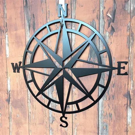 compass wall decor nautical compasswall art nautical metal