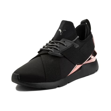 Product storysharp angles abound in the muse 2 metallic women's sneakers, yet they're so incredibly soft on the inside. buy caqui negro puma muse cut out a7038 ce7ad