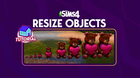 The Sims 4 Resize Objects Tutorial For Pc And Consoles