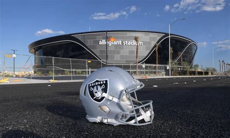First Person Ride Along With Raiders Field Into Allegiant Stadium