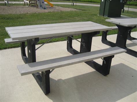 Walk Through Picnic Table