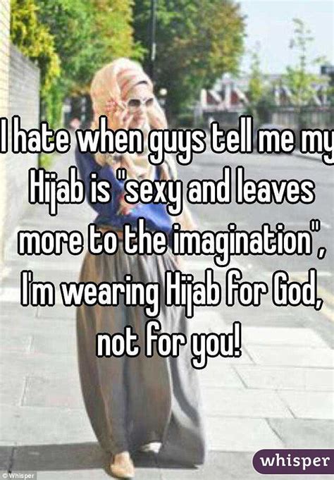 Women Reveal What Wearing A Hijab Is Really Like On Whisper App Daily Mail Online