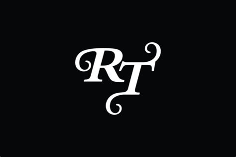 Monogram Rt Logo V2 Gráfico Por Greenlines Studios · Creative Fabrica