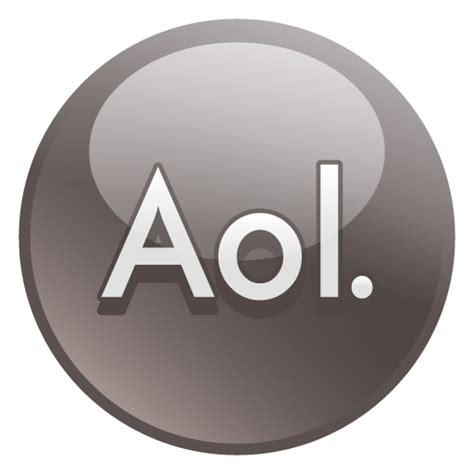 Aol Icon Glossy Social Iconpack Social Media Icons