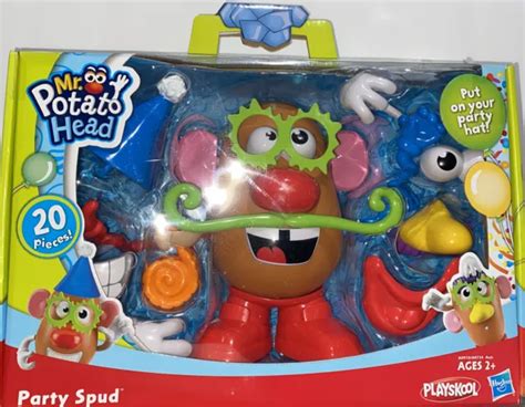 Mr Potato Head Party Spud 20 Pieces Playskool Hasbro Brand New Sealed