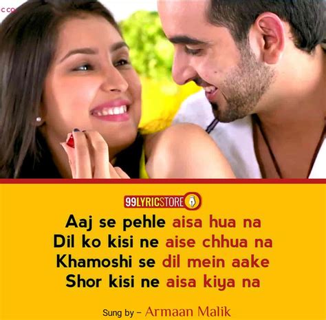 Mein hara mein hara,jaise toota hua ho sitara mere aansu bas yeh aahen,mere hisse mein hay dard sara. AAJ SE PEHLE LYRICS - ARMAAN MALIK | Ekta