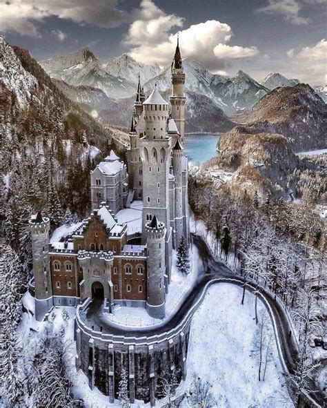 Fairy Tale Castle Schloss Neuschwanstein Bavaria Germany Pics