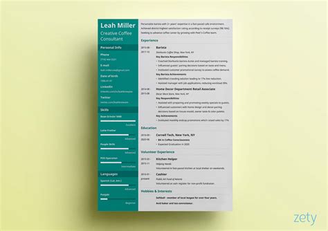 Great Resume Templates 15 Examples To Download And Use Right Now