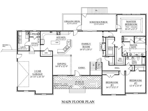 2500 Sq Ft House Drawings Peltier Builders Inc About Us Ranch