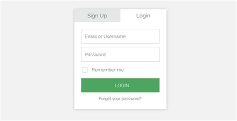 Simple Login Signup Form Web Codes Vrogue