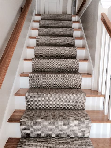 Merida Flat Woven Wool Stair Runner By The Westdale Fr Staircase