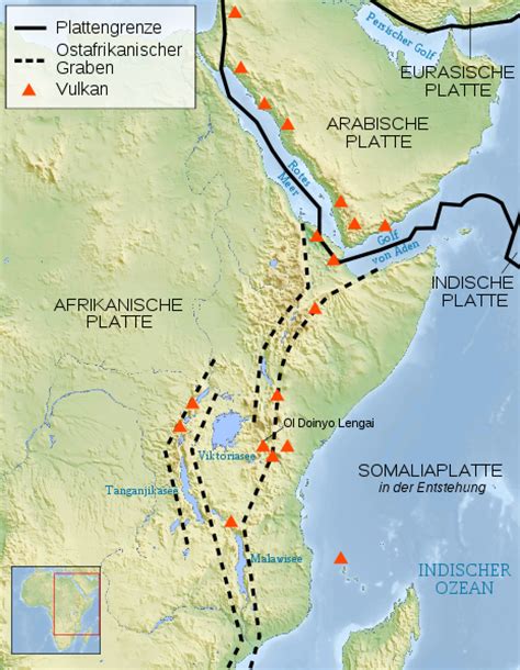 Scientists suggest new age for east african rift eurekalert. File:Great Rift Valley map-de.svg - Wikimedia Commons