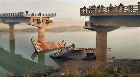 Bridge Constructed Over River In Bihar Collapses Probe Ordered