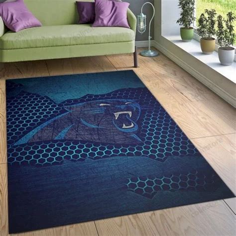 Carolina Panthers Logo Nfl Nfl Area Rug For T Living Room Rug Home