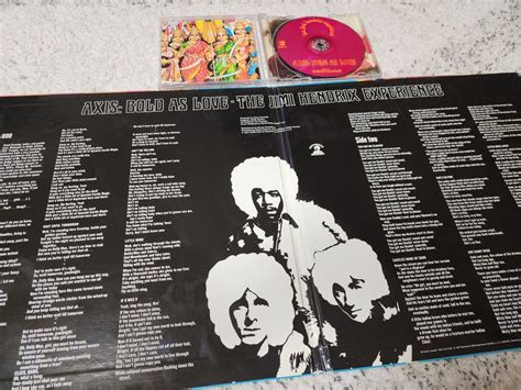 The Jimi Hendrix Experience Axis Bold As Love Vinyl Cd Photo Metal Kingdom