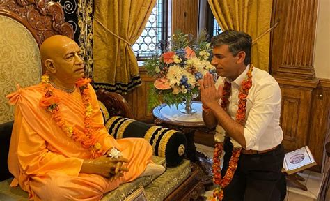 Rishi Sunaks Visit To Bhaktivedanta Manor Bhaktivedanta Manor Hare