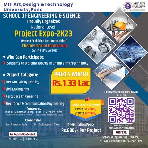 National Level Project Expo 2k23 Mit Art Design And Technology