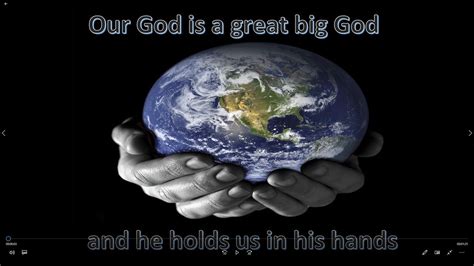 Our God Is Great Big God With Actions Youtube