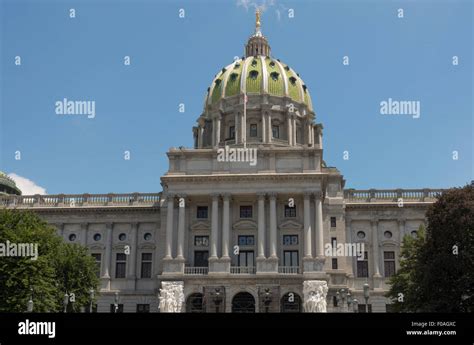Harrisburg Pa State Capitol Stock Photo Alamy