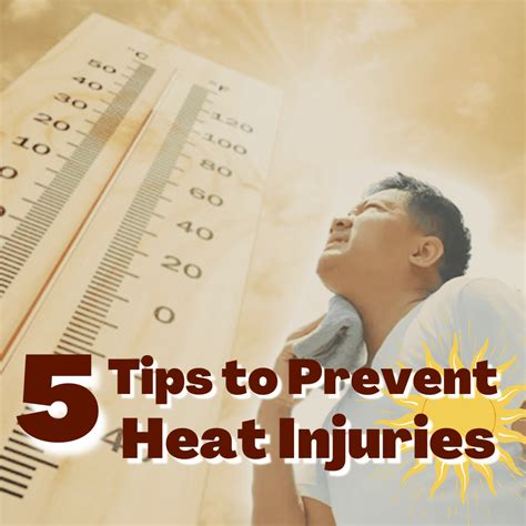 5 Tips To Prevent Heat Injuries