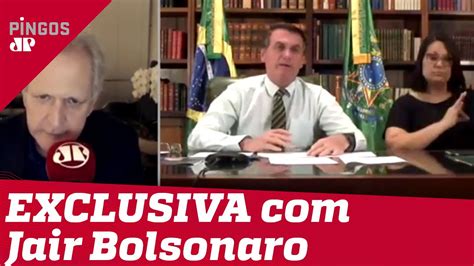 Entrevista Exclusiva De Jair Bolsonaro à Jovem Pan 02042020