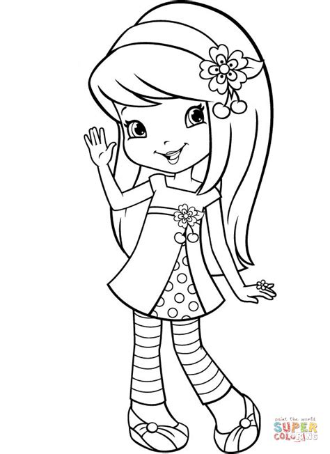 Click the cherry jam coloring pages to view printable version or color it online (compatible with ipad and android tablets). Strawberry Shortcake Cherry Jam coloring page | Free ...
