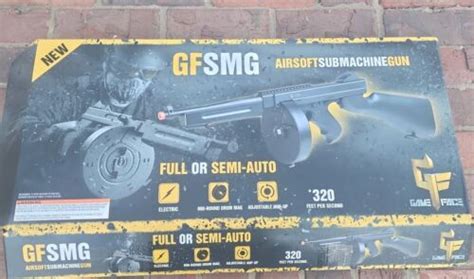 game face gfsmg electric full semi auto submachine gun airsoft 28478143005 ebay