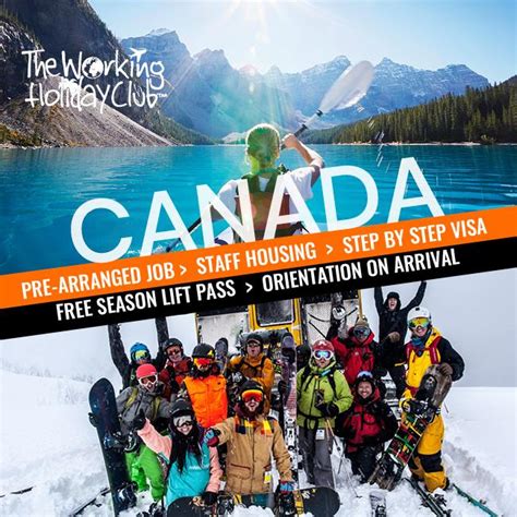 Applying for the new zealand working holiday visa. Canada Working Holiday (Guaranteed Resort JOB, VISA, Accom ...