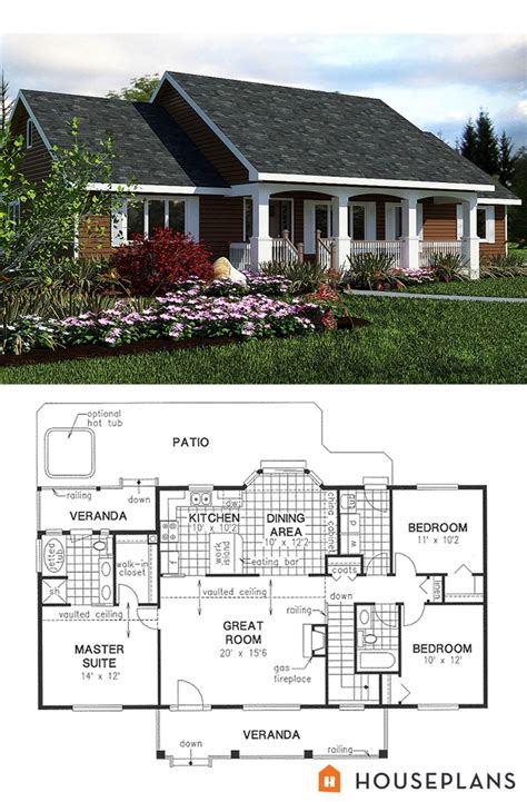 Famous Concept Small Country House Floor Plans House Plan Simple