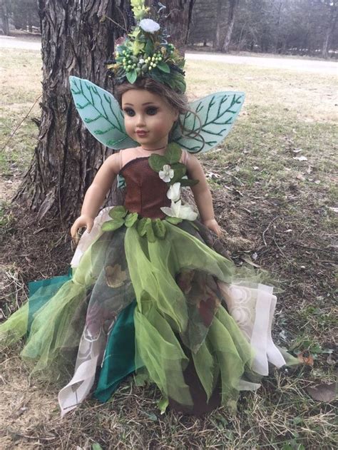 American Girl Custom Ooak Mystical Mother Earth Fairy Costume Fairy