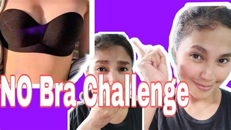 No Bra Challenge Youtube