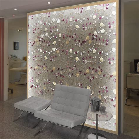 Wall Mounted Decorative Panel Garden F019 Dacryl® For Interior
