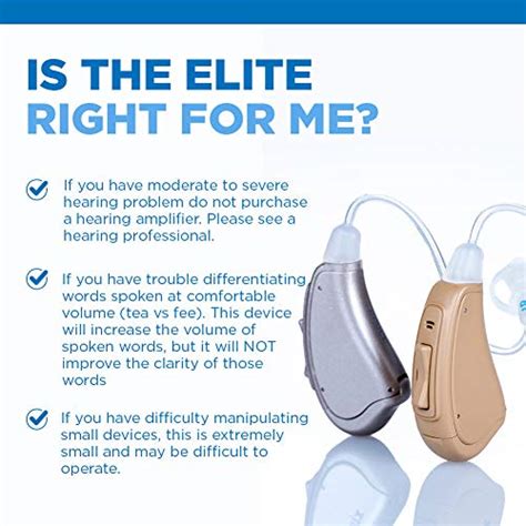 Otofonix Elite Hearing Aid Amplifier For Adults To Assist Hearing