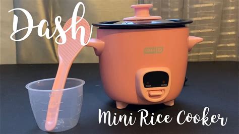 Dash Mini Rice Cooker Unboxing And Testing Youtube