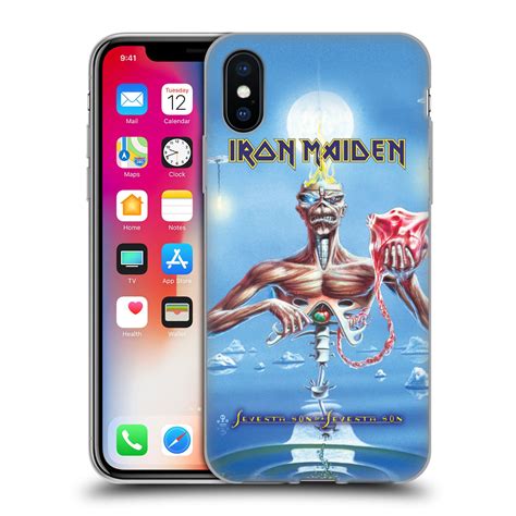 Official Iron Maiden Album Covers Soft Gel Case For Apple Iphone Phones