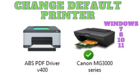 How To Change The Default Printer In Windows 11 Youtube