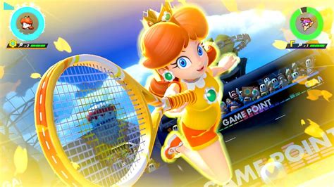 Mario Tennis Aces Tournament As Daisy Youtube