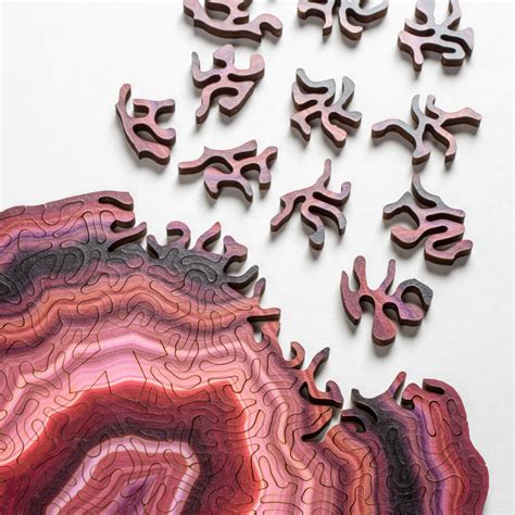 Unique Laser Cut Jigsaw Puzzles Based On Geological Forms By Nervous