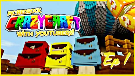 After 5 years crazy craft 40 is finally getting released. Minecraft Bedrock Edition Crazy Craft | EP 1 | ModPack ...