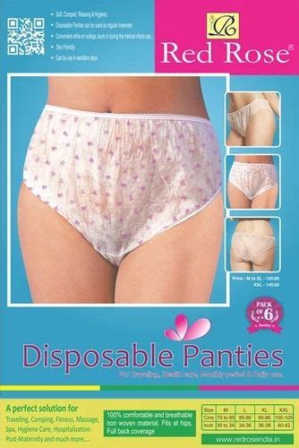 White Spunlace Disposable Panties For Dispossable Panty At Rs Pc