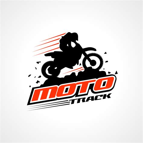 Dirt Bike And Rider Silhouette Logo 660678 Vector Art At Vecteezy