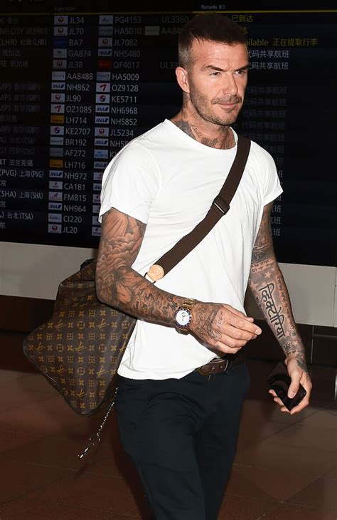 David Beckham Shows You How To Wear A 55000 Watch With A T Shirt