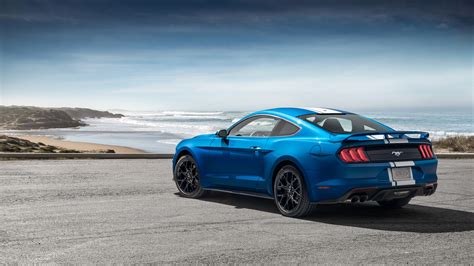 2560x1440 Ford Mustang Ecoboost Performance Pack 1 2018 Rear 1440p