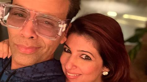 Twinkle Khanna Dines With Karan Johar After Telling Fans She Can T Do