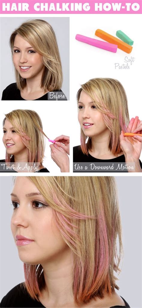 11 Chalk Dyed Hair Ideas You Must Love Pretty Designs