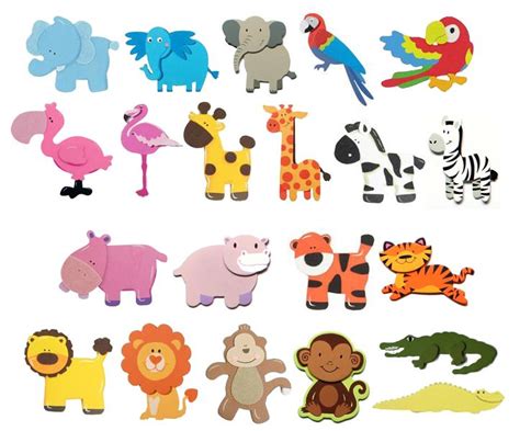 Zoo Animal Cutouts Printable