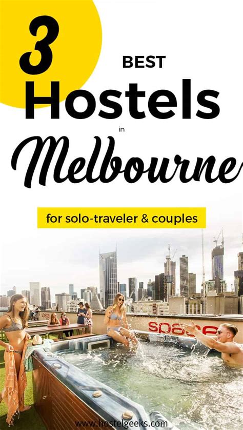 3 Best Hostels In Melbourne In 2021 For Solo Traveller Party Map