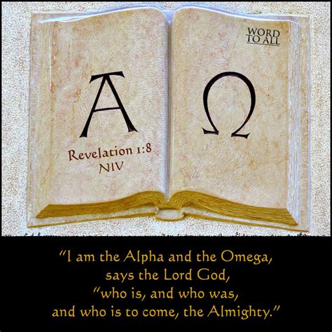 Revelation 18 Niv “i Am The Alpha And The Omega” Says The Lord God